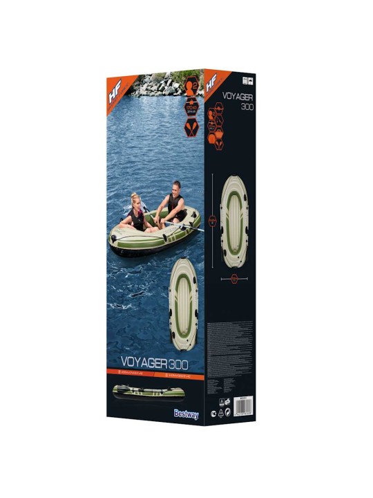 Bestway nafukovací člun hydro-force voyager 300 243 x 102 cm