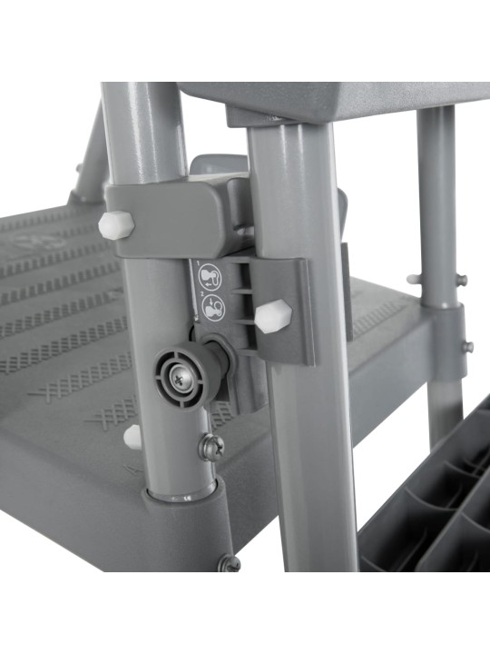 Bestway Bazénový žebřík Flowclear 4 stupně 122 cm