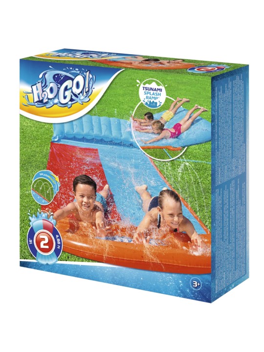 Bestway H2OGO Vodní skluzavka Tsunami Splash Ramp Double Slide