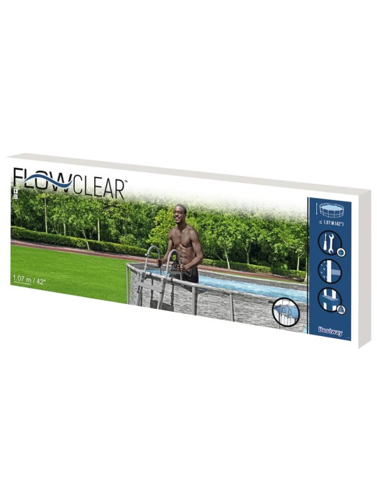 Bestway 4stupňové bazénové schůdky Flowclear 107 cm