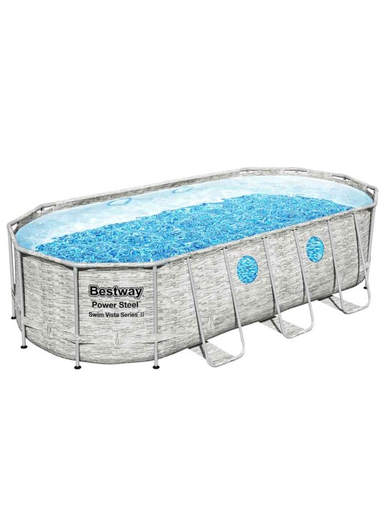 Bestway bazénová sada power steel swim vista series 549 x 274 x 122 cm