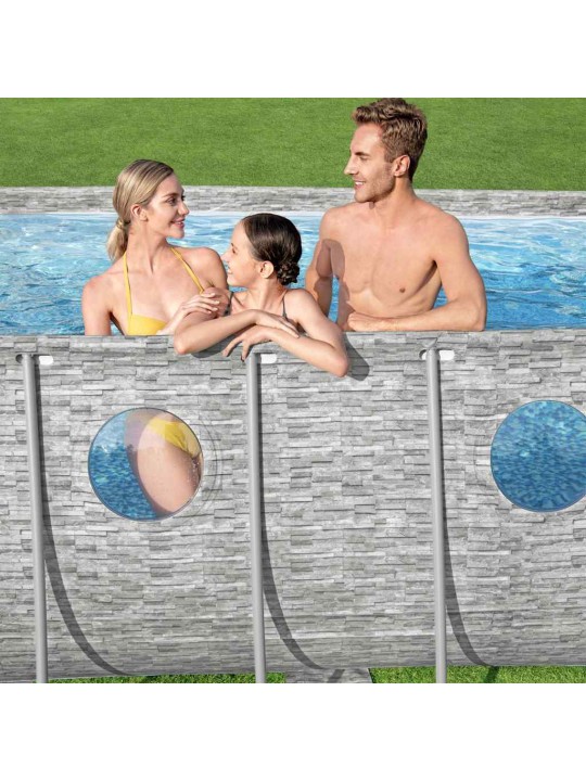 Bestway bazénová sada power steel swim vista series 549 x 274 x 122 cm
