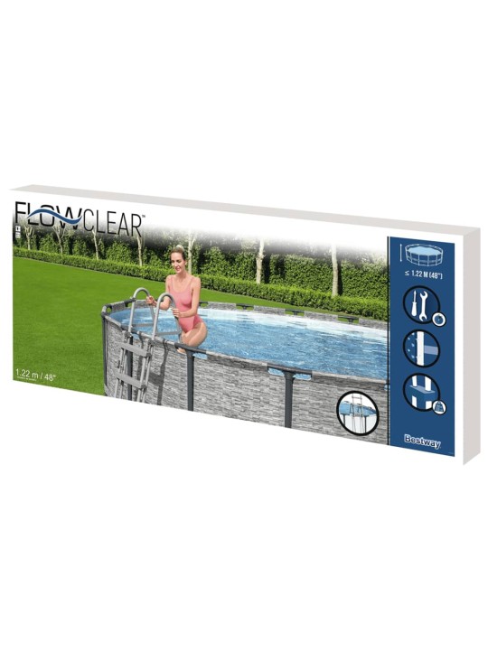 Bestway Bazénový žebřík Flowclear 4 stupně 122 cm