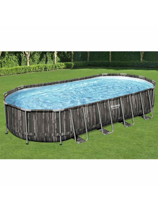 Bestway bazén s příslušenstvím oválný 7,32 x 3,66 x 1,22 m