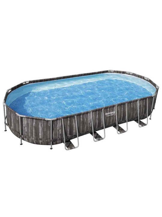 Bestway bazén s příslušenstvím oválný 7,32 x 3,66 x 1,22 m