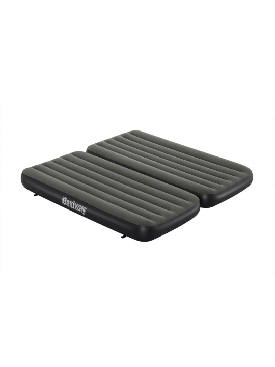 Bestway Nafukovací matrace 3 v 1 černá a šedá 188 x 99 x 25 cm