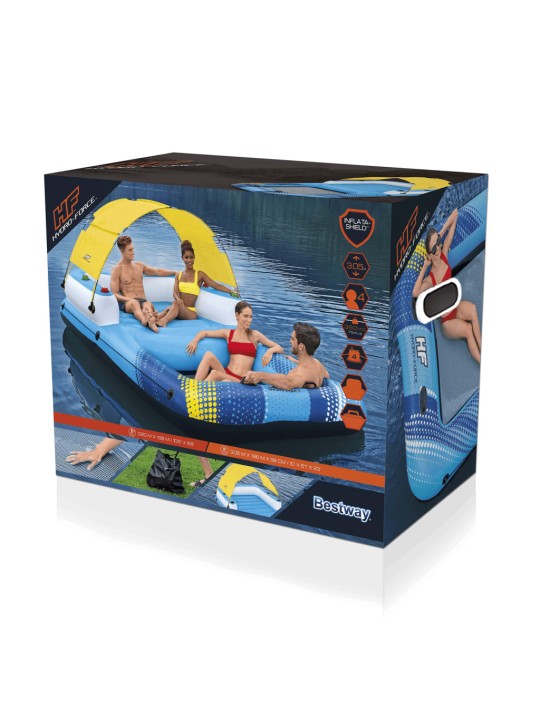 Bestway Plovoucí ostrov Hydro Force 305 x 186 x 58 cm