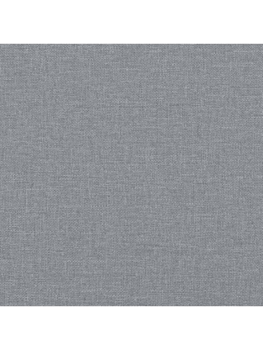 2dílná sedací souprava s poduškami světle šedá textil