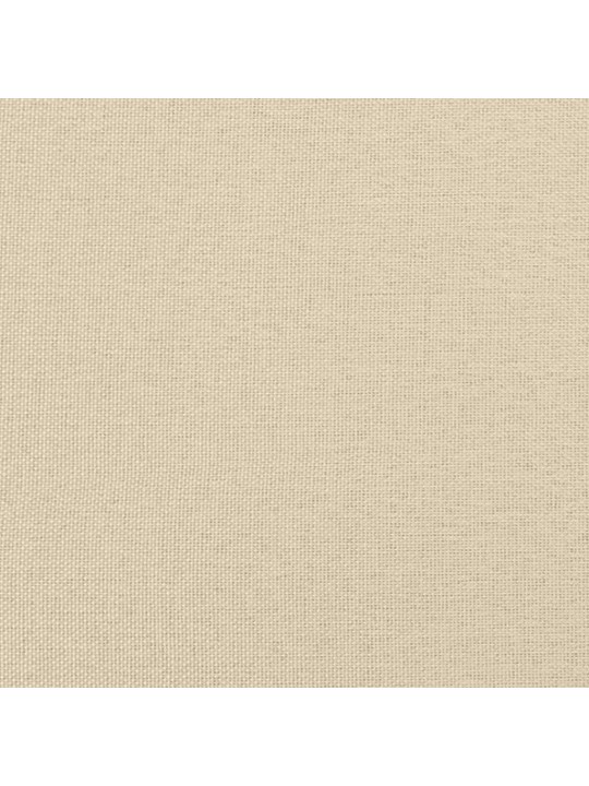 2dílná sedací souprava s poduškami krémová textil