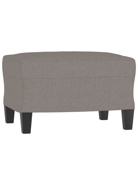 3dílná sedací souprava s poduškami taupe textil