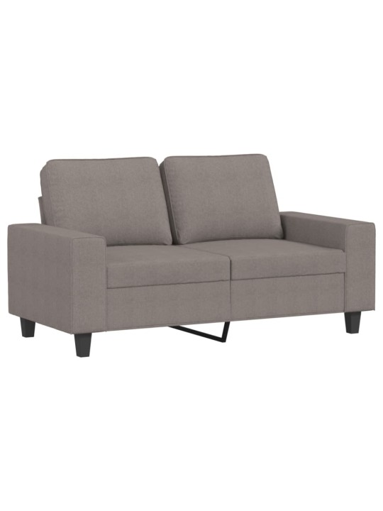 4dílná sedací souprava taupe textil
