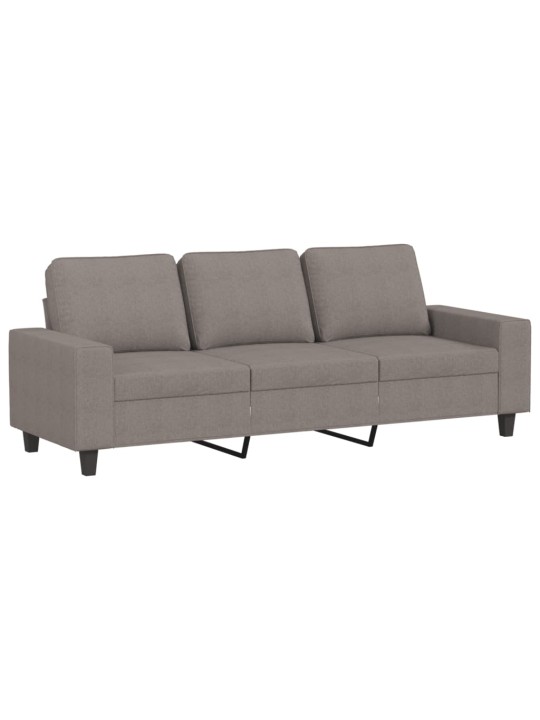 2dílná sedací souprava taupe textil