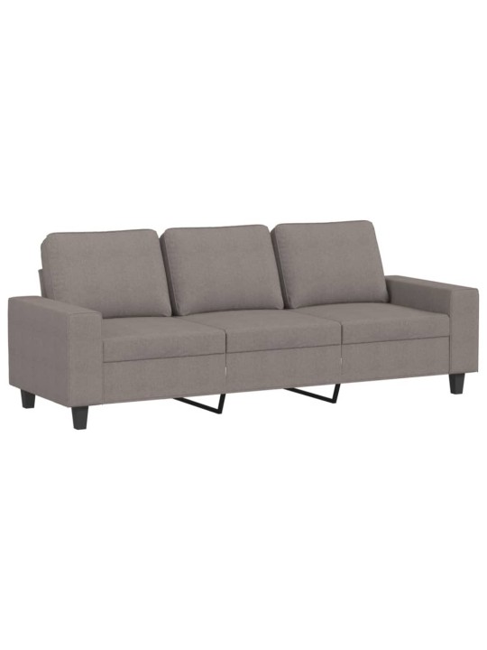 3dílná sedací souprava taupe textil
