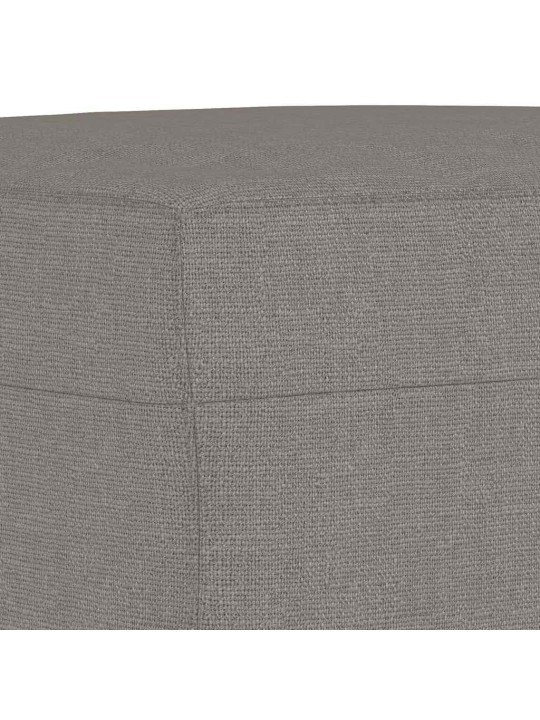 3dílná sedací souprava s poduškami taupe textil