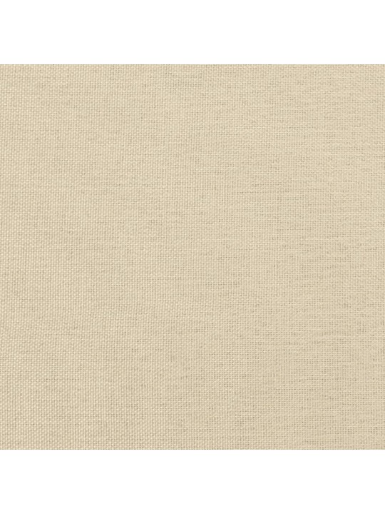 2dílná sedací souprava s polštáři krémová textil