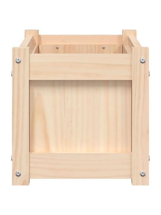 Zahradní truhlík 60 x 31 x 31 cm masivní borové dřevo