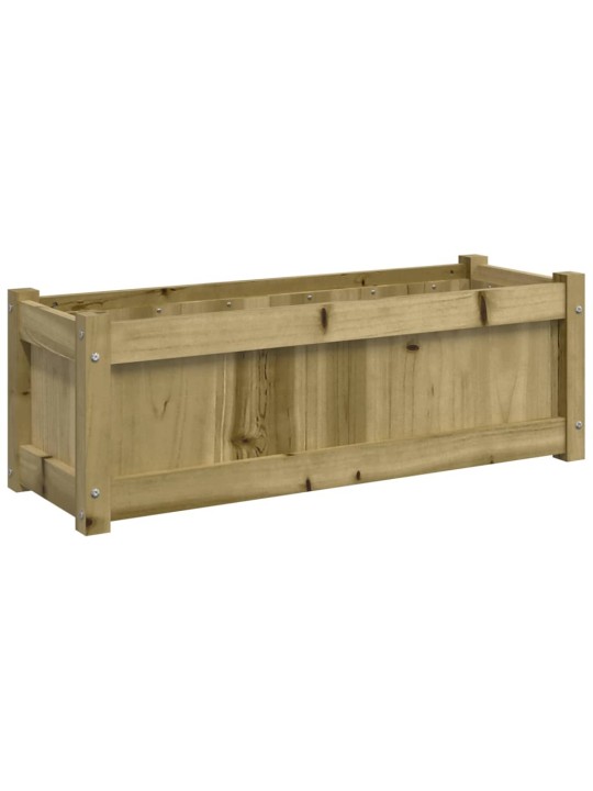 Zahradní truhlík 90 x 31 x 31 cm impregnované borové dřevo