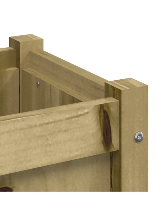 Zahradní truhlík 90 x 31 x 31 cm impregnované borové dřevo