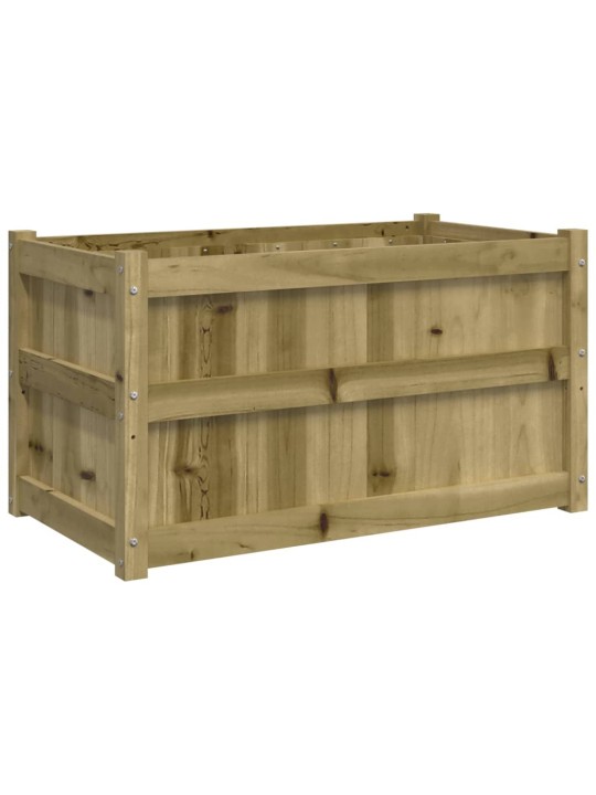 Zahradní truhlík 90 x 50 x 50 cm impregnované borové dřevo