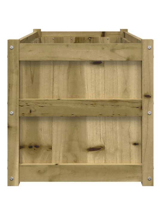 Zahradní truhlík 90 x 50 x 50 cm impregnované borové dřevo