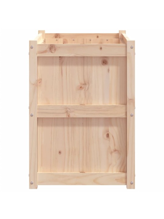 Zahradní truhlík 90 x 50 x 70 cm masivní borové dřevo