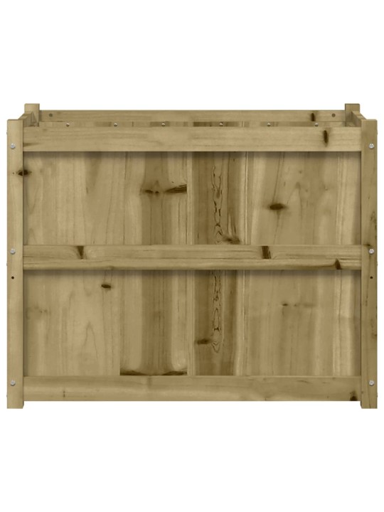 Zahradní truhlík 90 x 50 x 50 cm impregnované borové dřevo