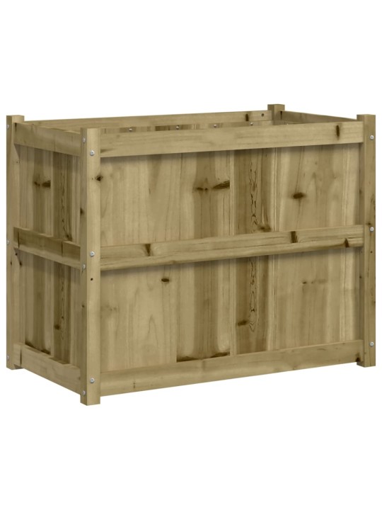 Zahradní truhlík 90 x 50 x 50 cm impregnované borové dřevo