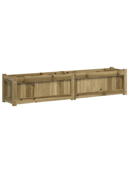 Zahradní truhlík 150 x 31 x 31 cm impregnované borové dřevo