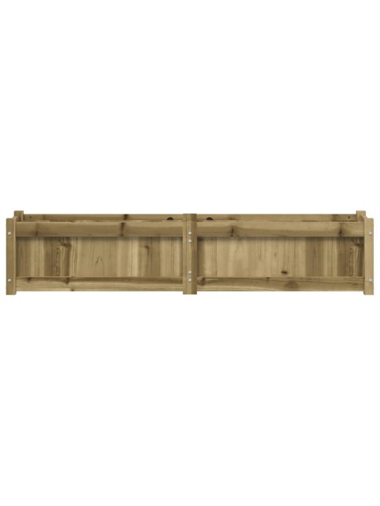 Zahradní truhlík 150 x 31 x 31 cm impregnované borové dřevo