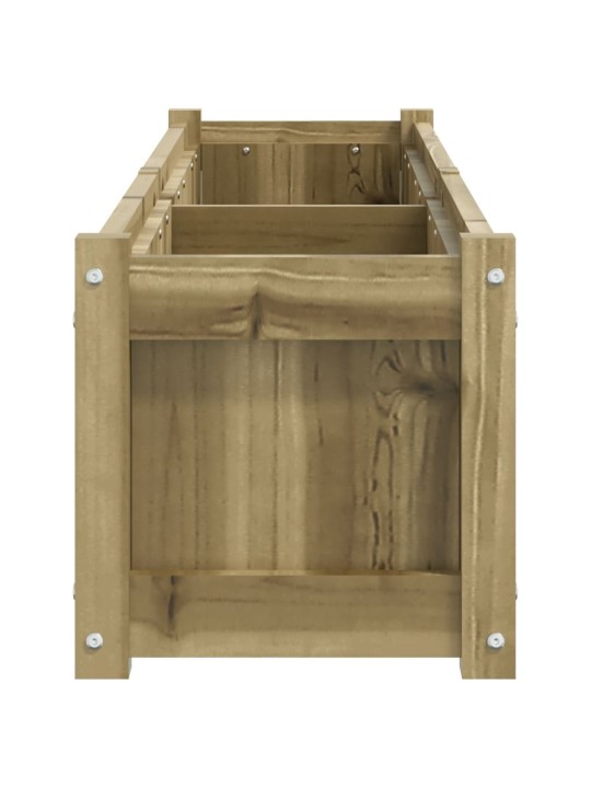 Zahradní truhlík 150 x 31 x 31 cm impregnované borové dřevo