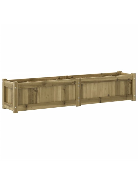 Zahradní truhlík 150 x 31 x 31 cm impregnované borové dřevo