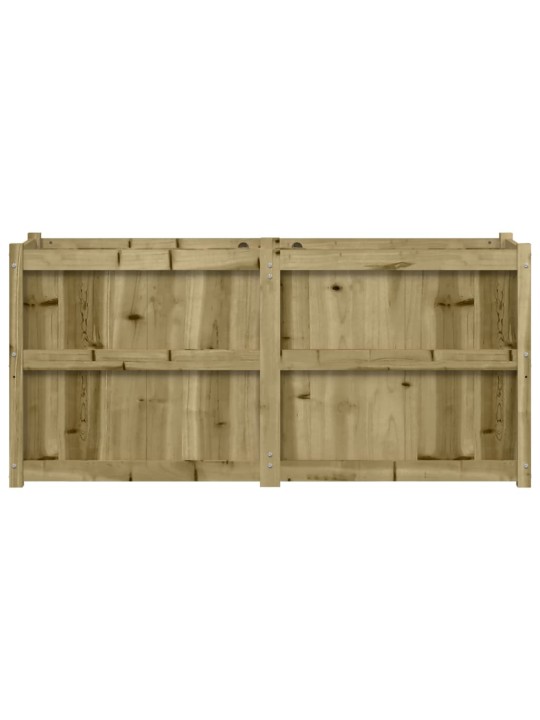 Zahradní truhlík 150 x 50 x 70 cm impregnované borové dřevo