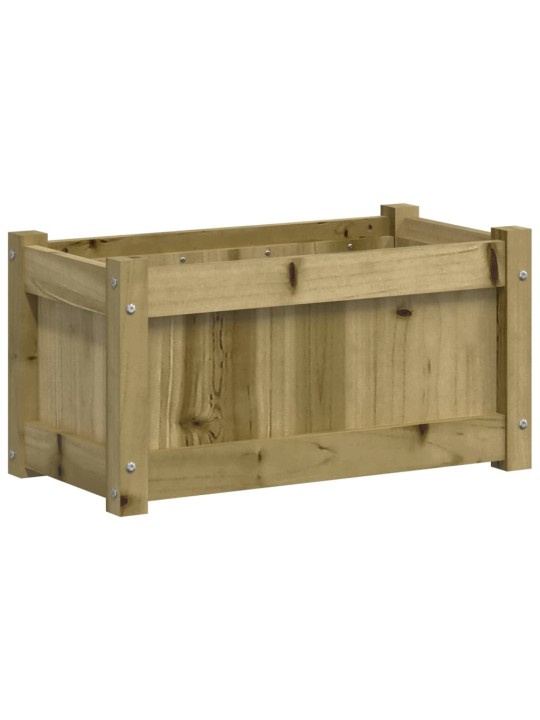 Zahradní truhlík 60 x 31 x 31 cm impregnované borové dřevo