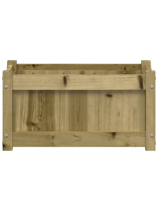 Zahradní truhlík 60 x 31 x 31 cm impregnované borové dřevo