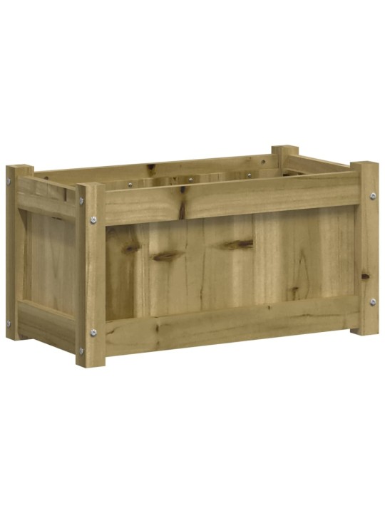 Zahradní truhlík 60 x 31 x 31 cm impregnované borové dřevo