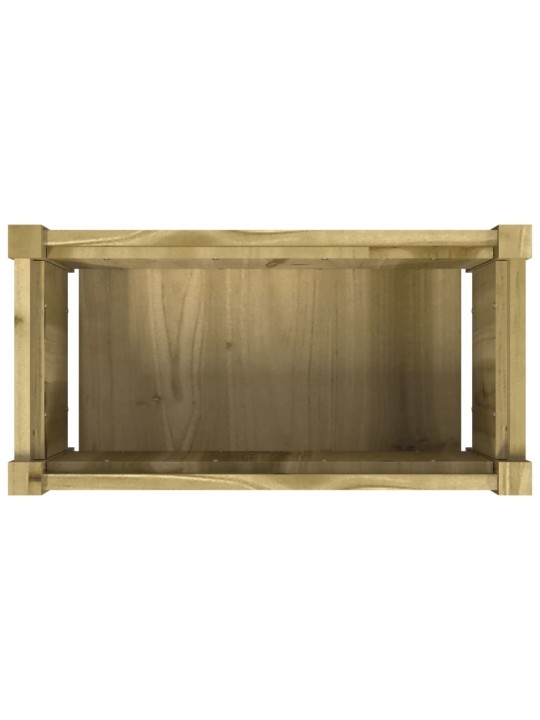 Zahradní truhlík 60 x 31 x 31 cm impregnované borové dřevo