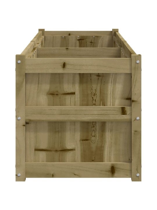 Zahradní truhlík 180 x 50 x 50 cm impregnované borové dřevo