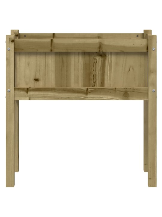 Zahradní truhlík s nohami 70x31x70 cm impregnované borové dřevo