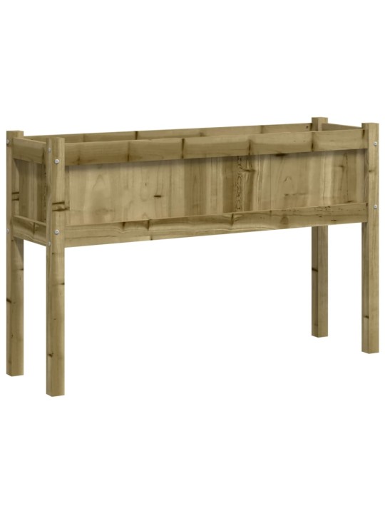 Zahradní truhlík s nohami 110x31x70 cm impregnovaná borovice