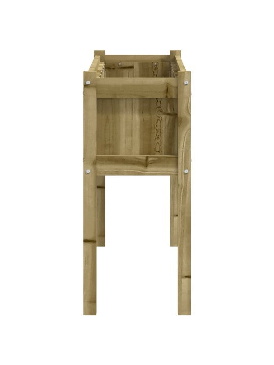 Zahradní truhlík s nohami 110x31x70 cm impregnovaná borovice