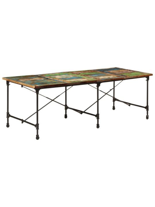 Jídelní stůl 220 x 90 x 77 cm masivní recyklované dřevo