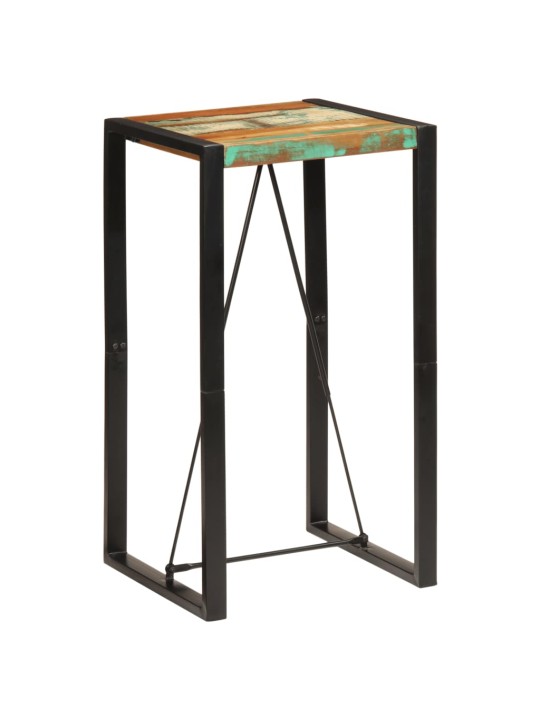 Barový stůl 60 x 55 x 110 cm masivní recyklované dřevo