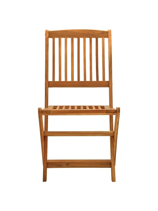 5dílný zahradní jídelní set masivní akáciové dřevo
