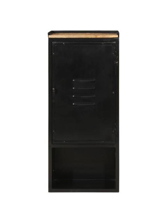 Koupelnová skříňka 40 x 27 x 90 cm železo a masivní mangovník