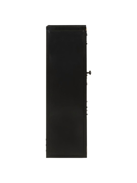 Koupelnová skříňka 40 x 27 x 90 cm železo a masivní mangovník