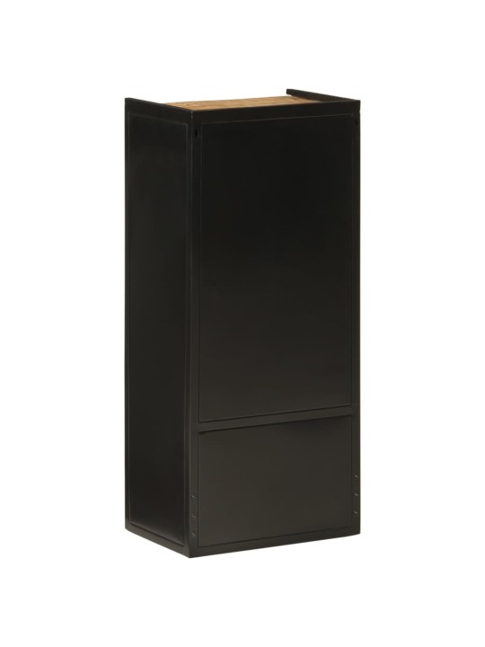 Koupelnová skříňka 40 x 27 x 90 cm železo a masivní mangovník
