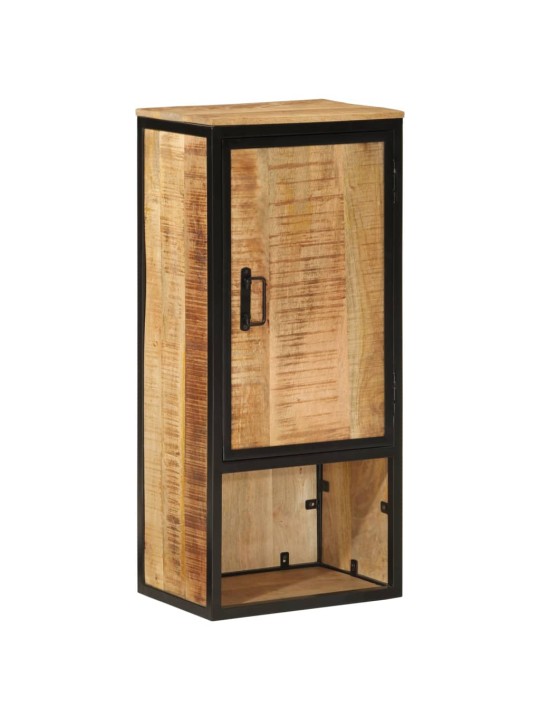 Koupelnová skříňka 40x27x90 cm masivní mangovník a železo
