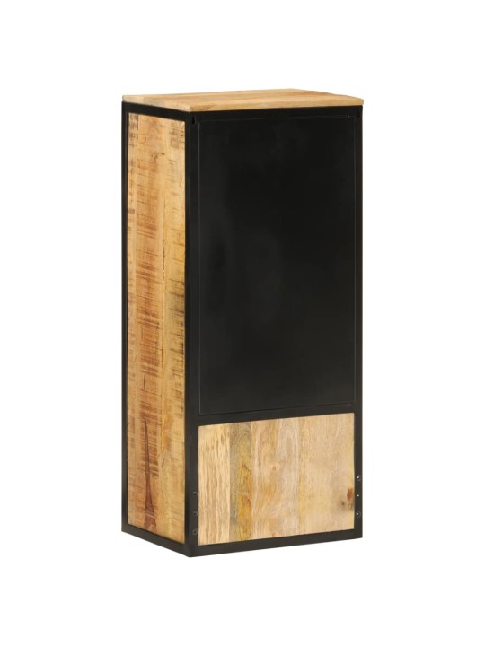 Koupelnová skříňka 40x27x90 cm masivní mangovník a železo