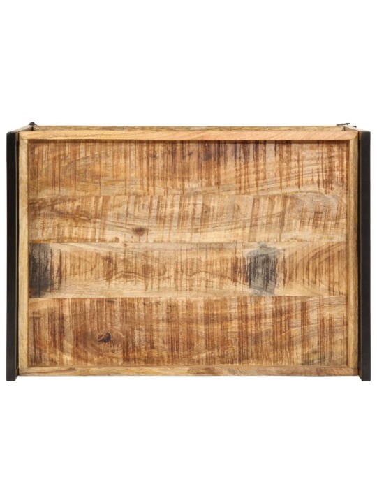Kuchyňský vozík 80x55x70 cm masivní hrubé mangovníkové dřevo
