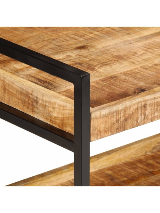 Kuchyňský vozík 80x55x70 cm masivní hrubé mangovníkové dřevo